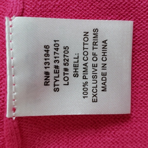 JUDE CONNALLY PRISCILLA SWEATER PIMA COTTON Hot Pink, Size XS NWT - Picture 13 of 16